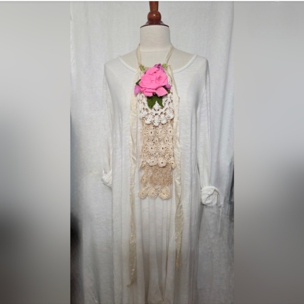 JABOT💐 SPRING💐 OVERLAY NWT OOAK - Picture 2 of 11